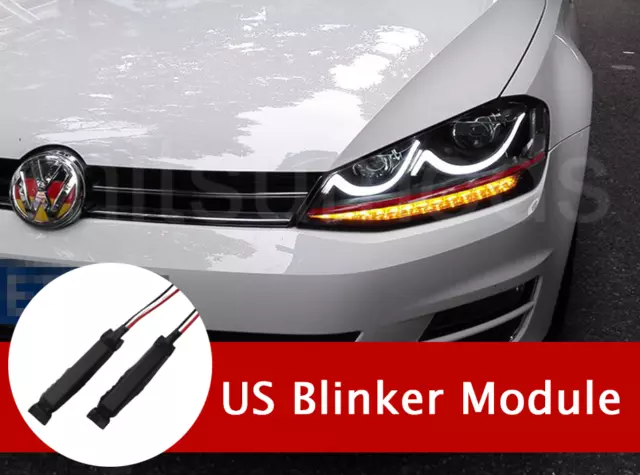 US Light Flasher Blinker Module Set For All Models BMW Audi Volkwagen Seat Honda 3