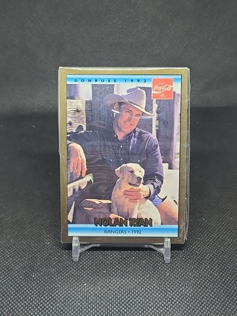 1992 Donruss Coca-Cola Nolan Ryan Nolan Ryan #26 Texas Rangers 1992 - Sealed (1)