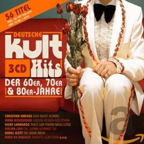 Various Artists Deutsche Kulthits der 60er,70er & 80er (CD)
