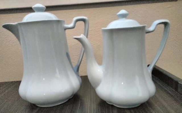 Johnson Brothers GREYDAWN Vintage Teapots ~ 6" ~  7" ~Mint Condition. Never Used