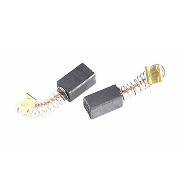 10 Pairs 14 x 7.5 x 6.4mm Motor Carbon Brushes for Grinder Electrical Tools