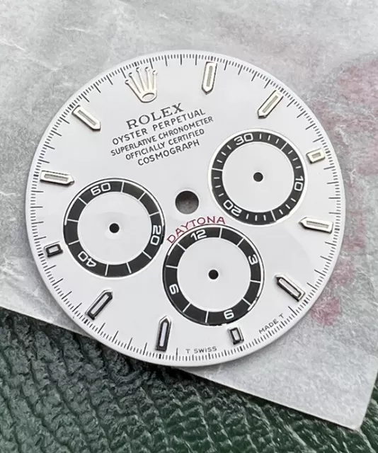 ROLEX Daytona ZENITH 16520 TRITIUM White dial Cal 4030
