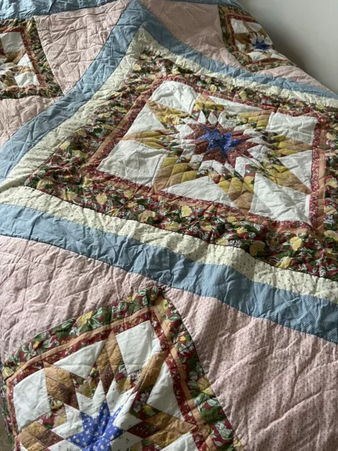 Colcha acolchada Patchwork 100x 70"" multicolor