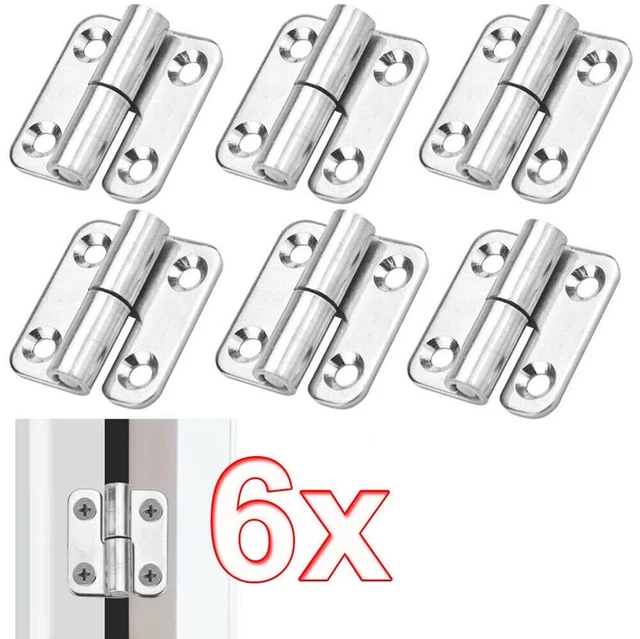 Cerniere porta ante a battente per armadi comode acciaio inox 304 1,5 pollici