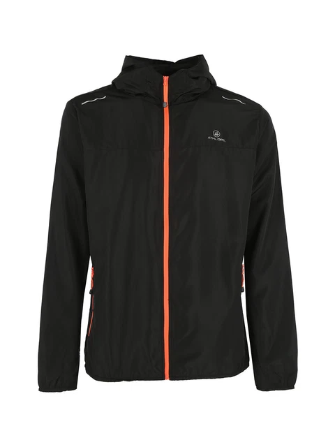 Athl Dpt Giacca a vento da uomo con cappuccio