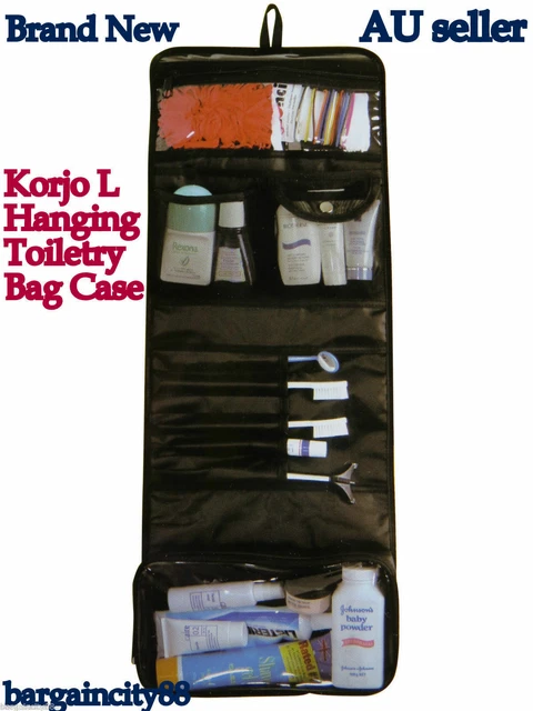 Large Hanging Hook Toiletry Bag Waterproof Travel Makeup Cosmetic Organizer Case