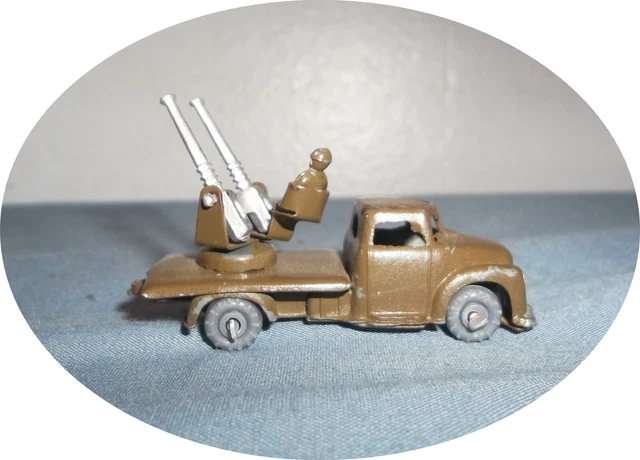 L774~Truck~2 Anti Airplane / Aircraft Guns~ Barclay/ Tootsietoy /Japan /Orig Box
