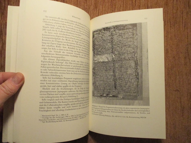 BUCHRESTAURIERUNG Dauerhaftigkeit von Papier BUCHBINDER Buchbinderei BUCHEINBAND 8