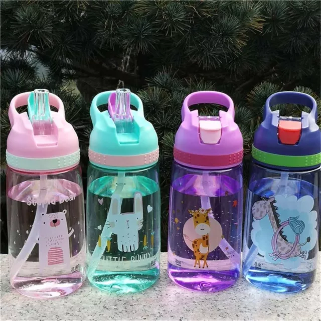 Kawaii gourde enfant bouteille d'eau bouilloire ours mignon, gobelet de  Sport de voyage, tasse à boire Portable pour enfant fille, tasse en  plastique de grande capacité 1/1 l