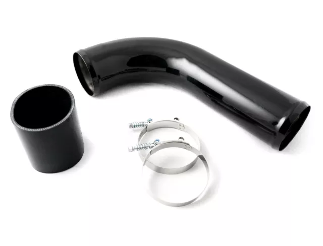 MFD Gloss Black Boost Tube H&S Manifold For 2010-2012 Dodge Ram 6.7L Cummins