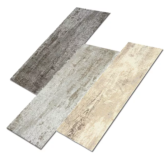 Tablas de alfombras tablas de madera aspecto madera baldosas de alfombra suelo 100x25 cm (37,60€/1m2)