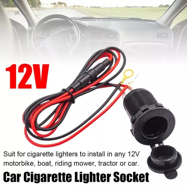 Prise allume-cigare voiture étanche 12V chargeur USB prise adaptateur secteur U9
