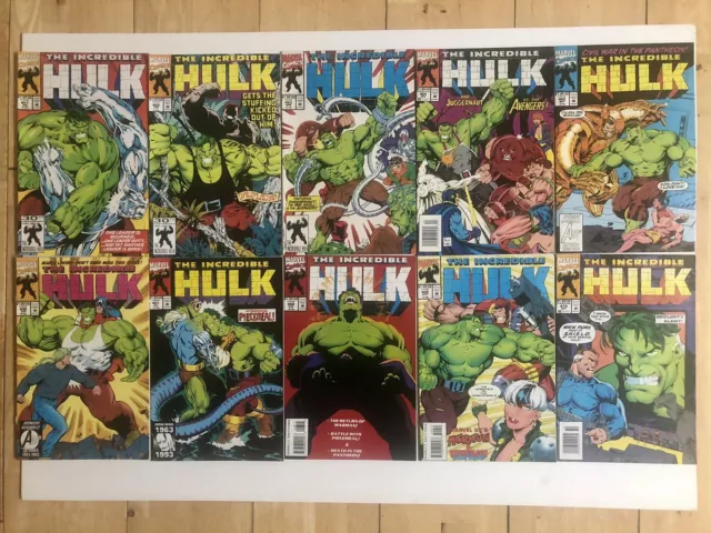 Incredible Hulk Vol 1 #401-410  Marvel Comics Run 1993