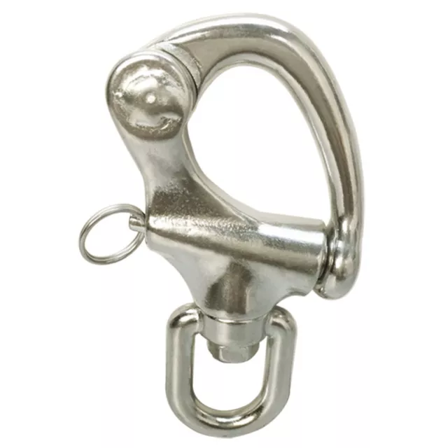 Swivel Eye Snap Shackle Anchor 3,968 Lbs 2-3/4'' Marine Stainless Steel - 1 Pc