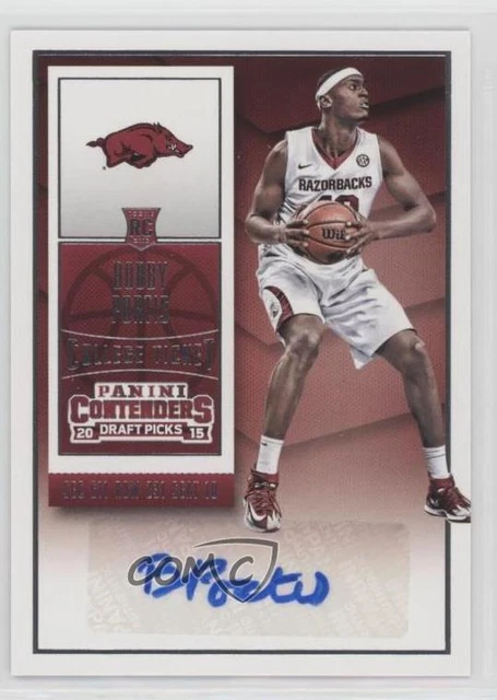 2015-16 Panini Contenders Draft Picks College Ticket Bobby Portis Rookie Auto RC