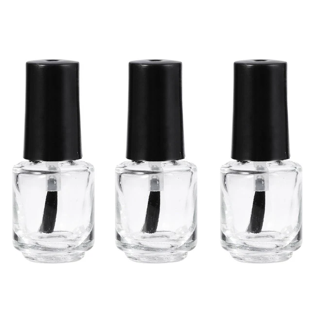 Teensery Nagellackflaschen Leer & Nachfüllbar – 15 Ml, Glas Mit Pinselverschluss, 6er-Set – Perfekt Für Nagelkunst Und DIY