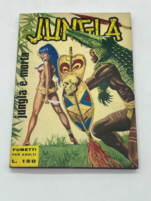 Fumetto Jungla N  3 Edizione Rg Erregi Piu' Che Ottimo