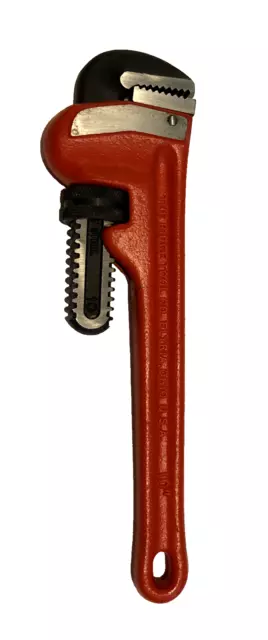 RIDGID 31010 Model 10 Heavy-Duty Straight Pipe Wrench, 10-inch Plumbing