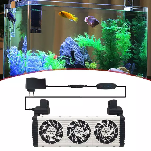 Aquarium-Kühler Für Den Innenbereich, 6-stufiger Aquarium-Kühlventilator Mit