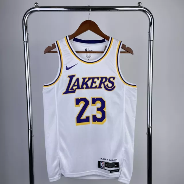 NBA Los Angeles Lakers LeBron James 23 Home Jersey – Yesterday's Fits