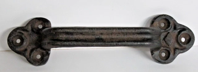 Cast Iron Antique Style Barn Handle Gate Pull Shed Door Handle Large Garden 2