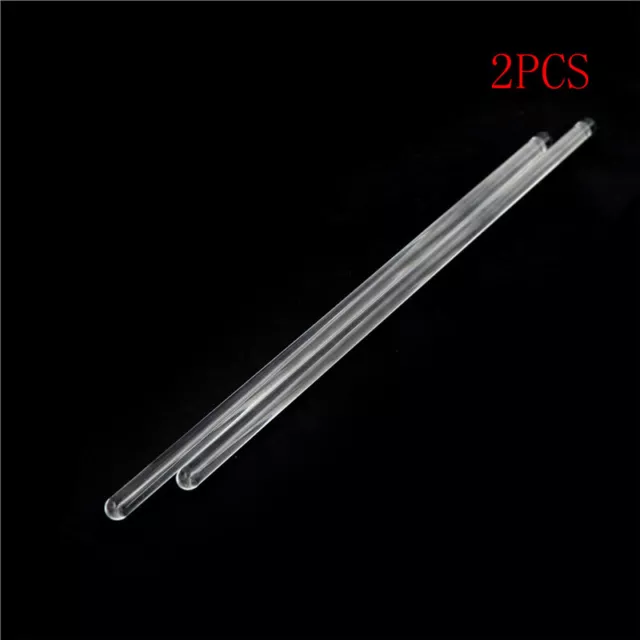 2pcs Lab Use Stir Glass Stirring Rod Laboratory Tool 6*200mm Sb