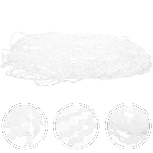 Sewing Party Wavy Ribbon Decor Sewing Fringe Trim for Clothes Craft