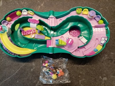 POLLY POCKET Vintage Bluebird Parc aquatique Splash 'n Slide 1995 