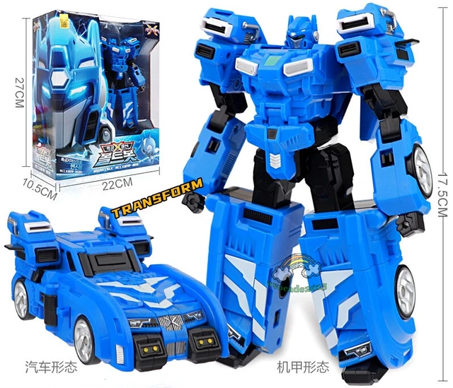 MINIFORCE X VOLT Bolt Bot Ranger Transforming Robot Drill Machine Car ...