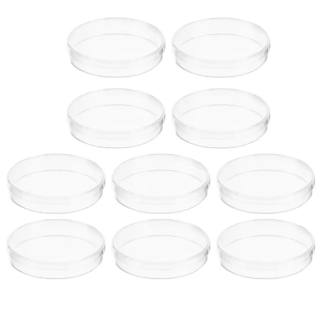 10pcs Reaction Plate Cell Culture Plate Transparent Cell Culture Plate for Labs