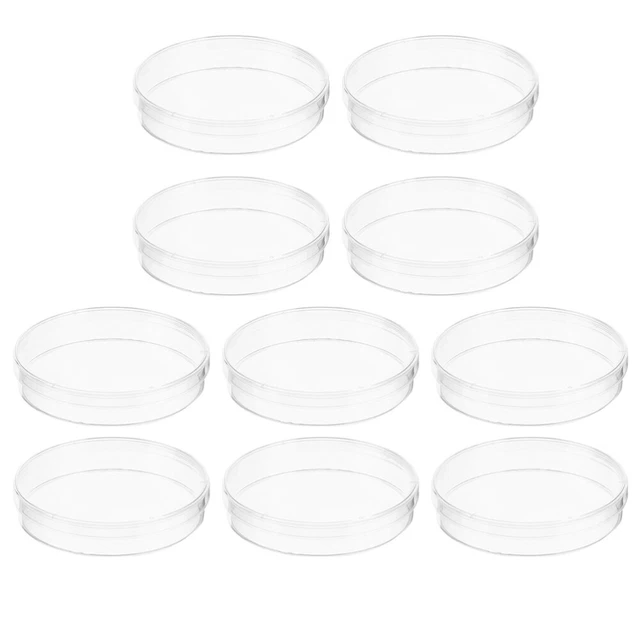 10pcs Reaction Plate Cell Culture Plate Transparent Cell Culture Plate for Labs