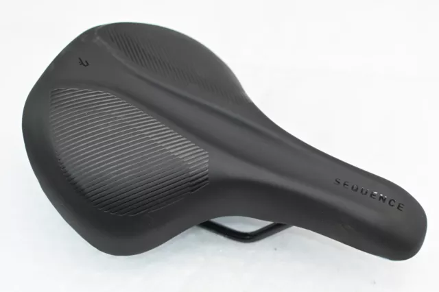 Selle de Vélo Cube Naturel Fit Séquence Comfort Éponge Noir Bleu Selle