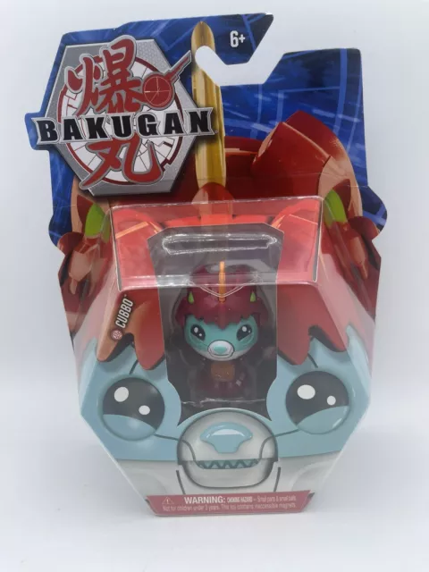 Bakugan Rising Dragonoid Cubbo Mini Figure Trading Card Accessory 2”
