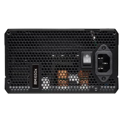 Corsair RM650x Alimentatore PC, Completamente Modulare, 80 Plus Gold, 650 Watt, 5