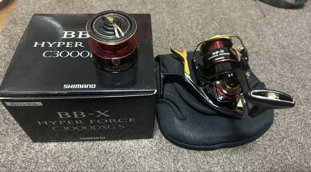 SHIMANO BB-X HYPER FORCE Ｃ3000DXXGS SHIMANO BB-X HYPER FORCE C3000DXGSL 2022 Spinning Reel