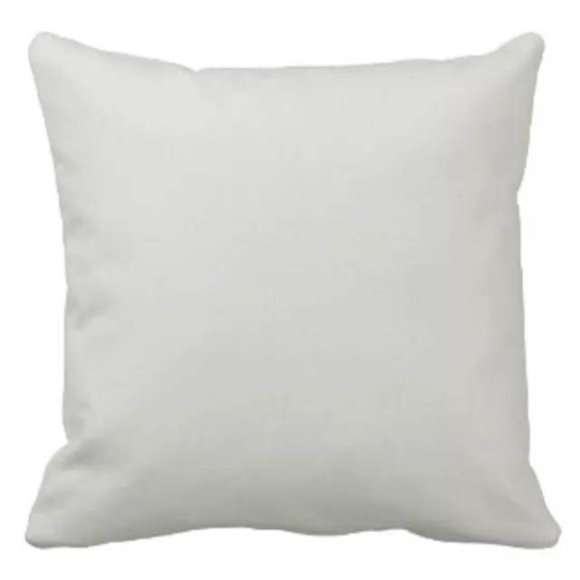 Plain 100% Pure Cotton Cushion Cover Sofa Throw Pillow Cases Sizes 10 to 24 Inch