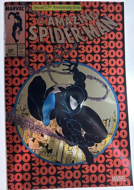 Amazing Spider-Man 300 Foil Variant 2023 Facsimile Nm Mcfarlane