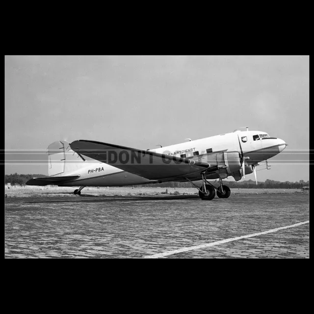Photo AV.000135 DOUGLAS DC-3 PH-PBA AIRCRAFT