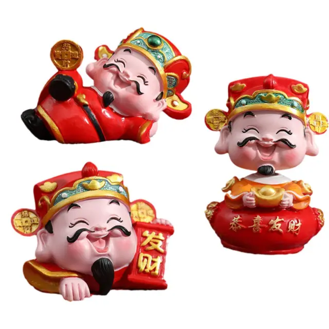 Gott des Reichtums Ornament Feng Shui Figuren für Schlafzimmer