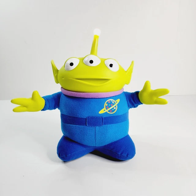 TOY STORY 4 SPACE ALIEN Plush Talks LightUp Antenna Disney Pixar