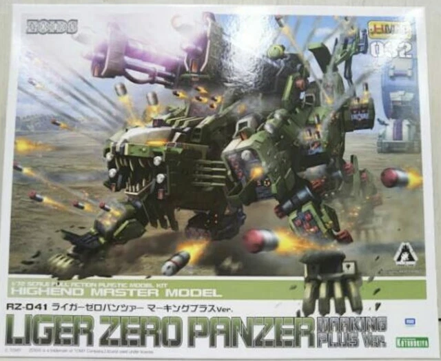 Kotobukiya HMM ZOIDS 1/72 RZ-041 Liger Zero Marking Plus Ver Plastic Model Japan
