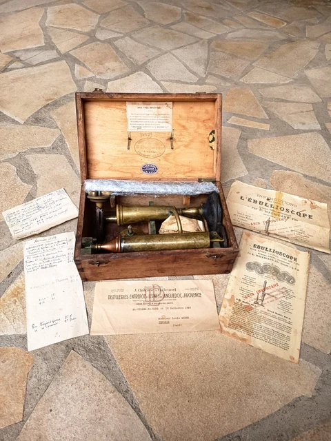 AA 1880 ébulliomètre ébullioscope perfectionné LESVEQUE