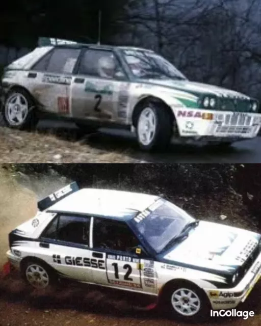 1/43 Rally Decal Set Lancia Delta Integrale Hf Astra Portogallo Ciocco 1993