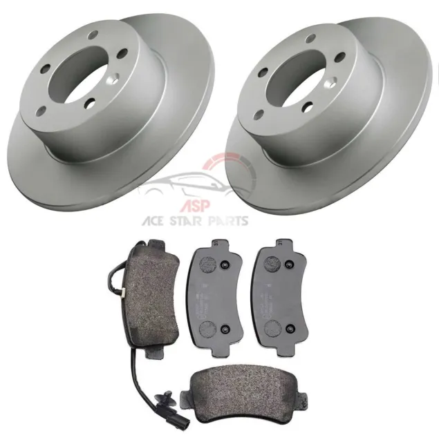 FOR RENAULT MASTER FWD MK3 2.3 DCi REAR BRAKE DISCS & PADS SET (2012-2019)