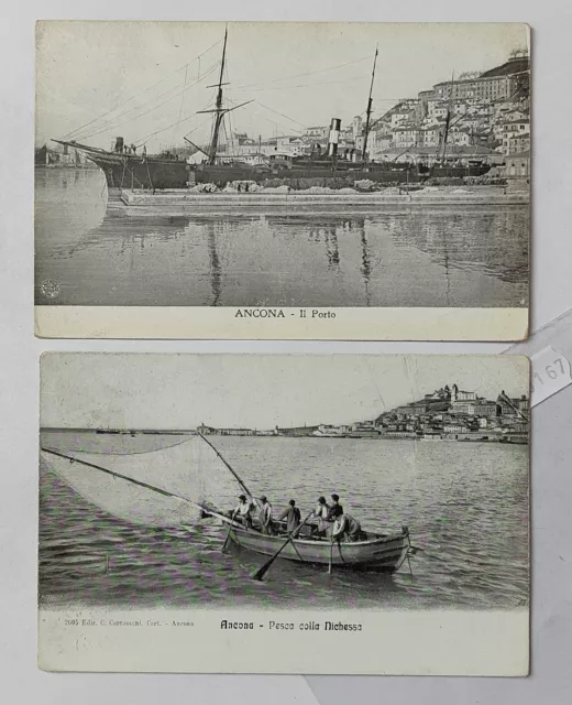 Ancona Citta'-Lotto 2 Cartoline-C3-167