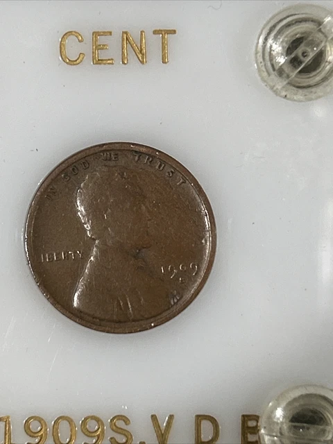 1909-S VDB Lincoln Cent Wheat Penny  ---- Key Date Coin ---