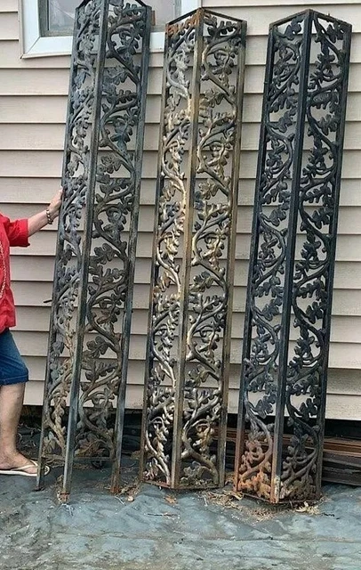 Architectural Salvage Cast Iron Antique Supports