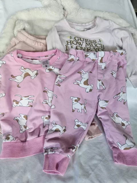 Baby Girls Clothes Bundle Size 1. Brand Peter Alexander & H & M