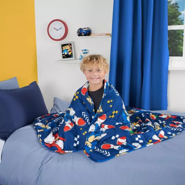 Coperta Pesata Bambini Lancio Sonico Terapia del Sonno Sollievo Stress Sensoriale Ansia