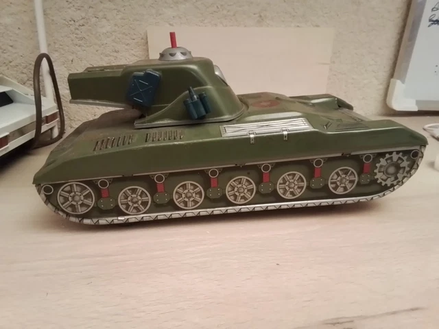 Jouet Mont Blanc Char Amx-j A Restaurer Jouet Ancien Tank